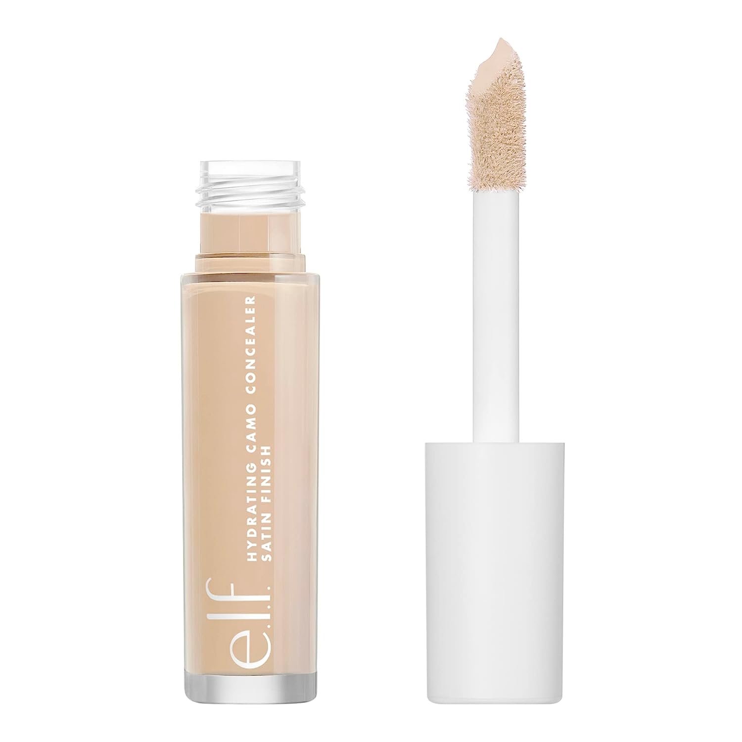 e.l.f. Hydrating Camo Concealer, Lightweight, Full Coverage, Long Lasting, 25 Shades, All-Day Wear, 0.20 Fl Oz